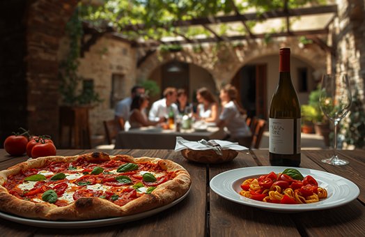 Italian cuisine and dining